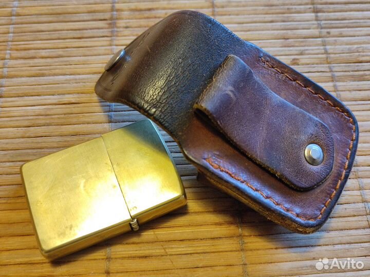 Зажигалка zippo с чехлом