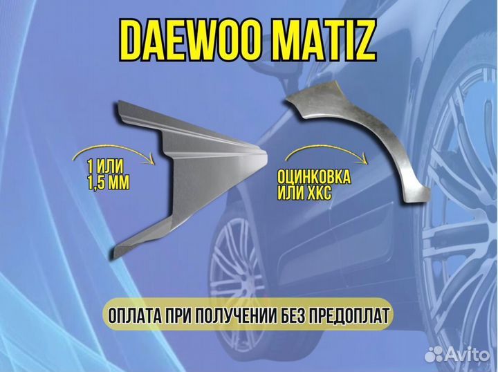 Арки Kia Ceed ремонтные