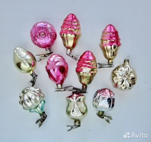 Елочные игрушки СССР