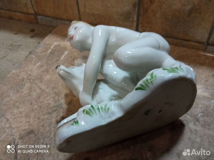 Юный пограничник статуэтка 57г СССР