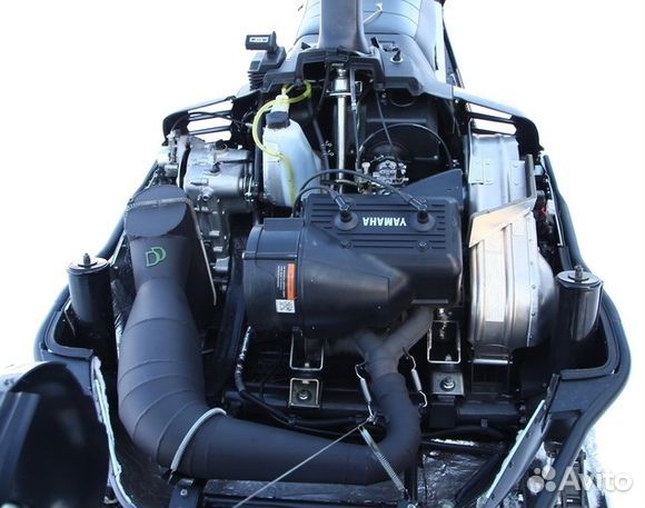 Выхлопная (глушитель) на снегоход Yamaha VK540