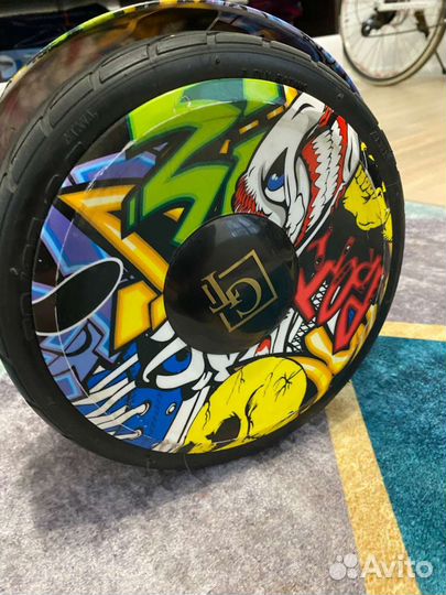 Гироскутер с ручкой бу