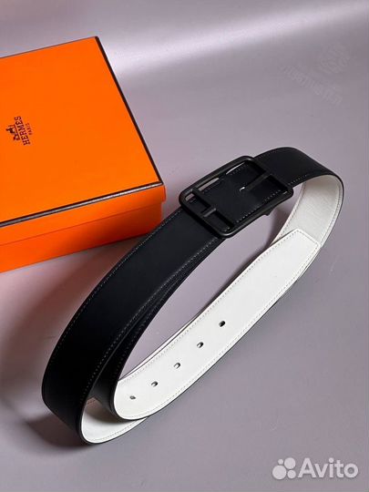 Мужской кожаный ремень Hermes