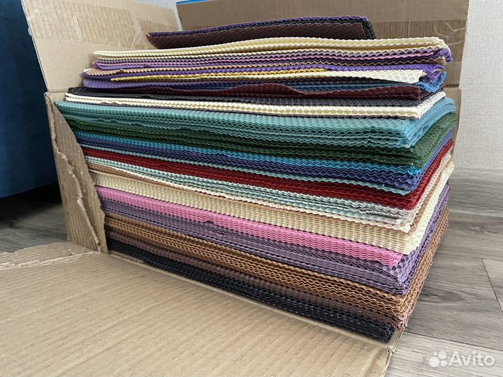 Вощина для свечей цветная