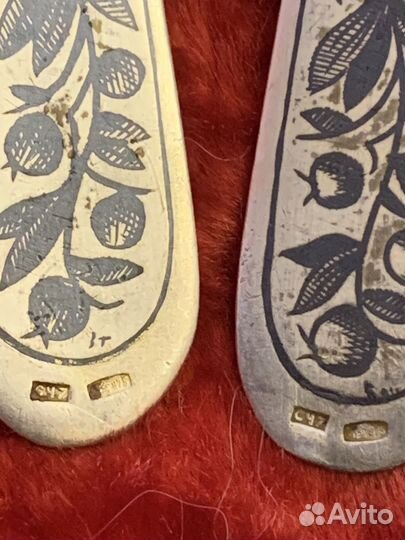 Ложки серебряные 875 проба