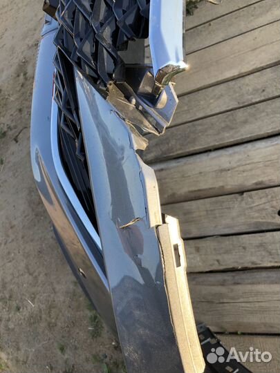 Передний бампер haval f7x