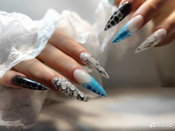Модели на маникюр наращивание ногтей