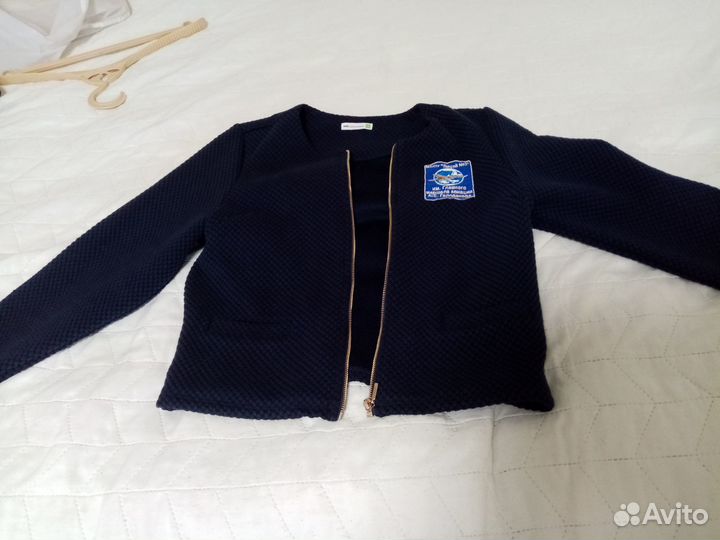 Жакет школьный на девочку 134