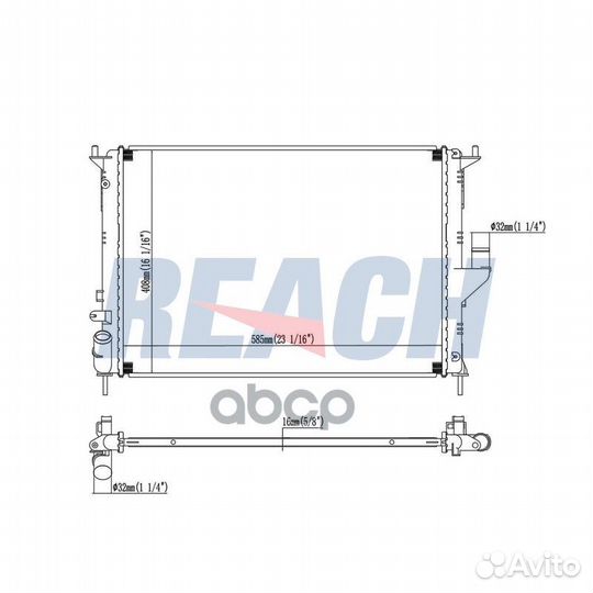 Радиатор 1.40.22139.116 reach