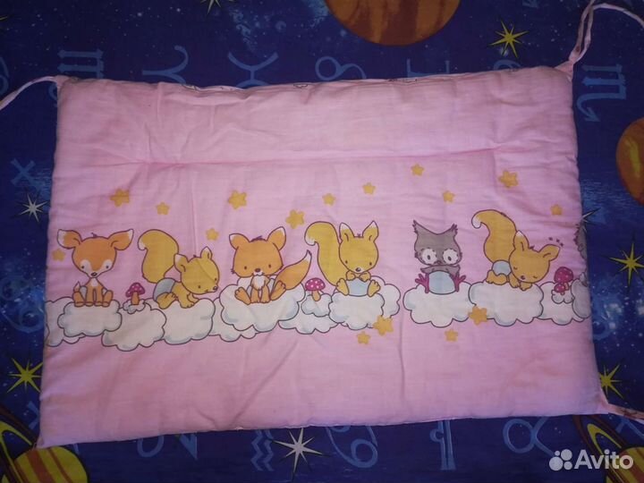 Бортики в детскую кроватку