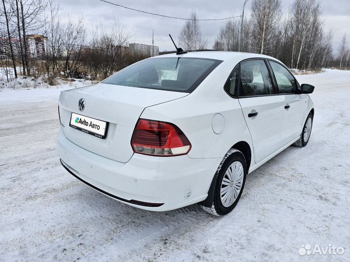 Volkswagen Polo 1.6 AT, 2019, 242 000 км