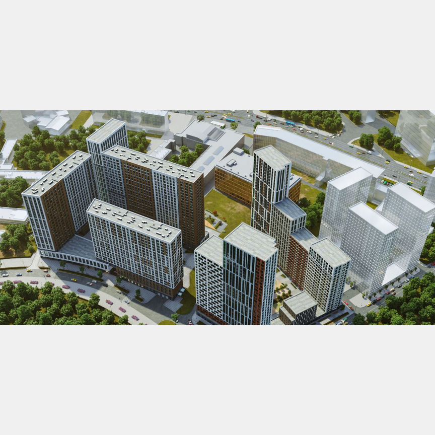 1-к. квартира, 43,4 м², 12/25 эт.