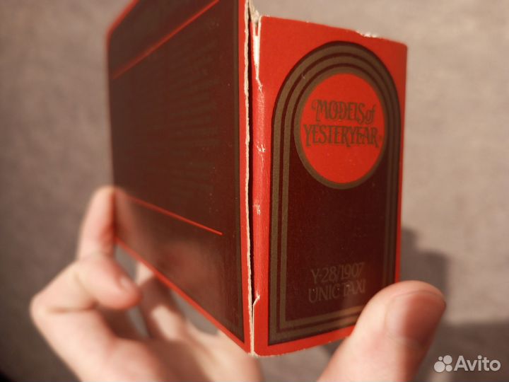 Matchbox 1:43 Y-28/1907 Unic Taxi