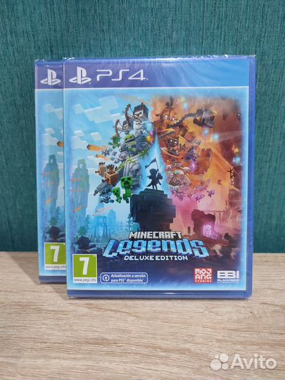 Игра PS4 Minecraft Legends Deluxe Edition. Диск