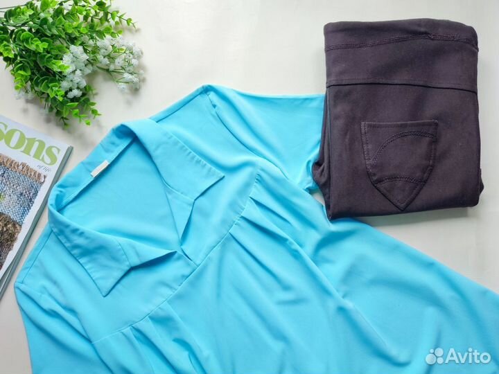 Одежда для беременных 48 50 брюки блузка