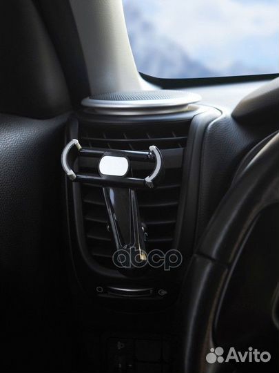 Держатель для телефона в дефлектор раздвижной на