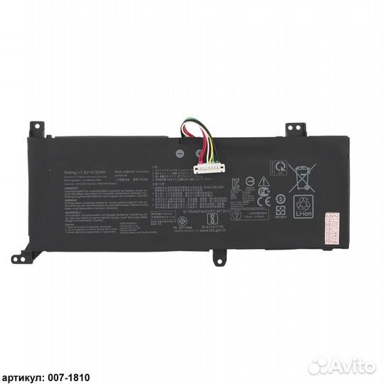 Аккумулятор Asus (B21N1818-2) X509 (Тип1) OEM