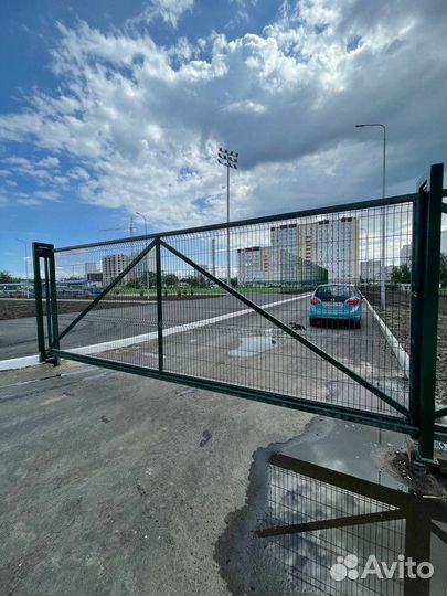 Откатные ворота. Изготовление и монтаж