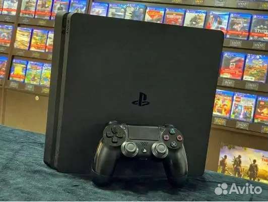 Sony playstation 4 slim 500gb +800 игр