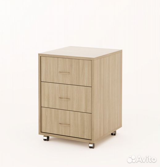 Тумба выкатная (Ясень шимо светлый)