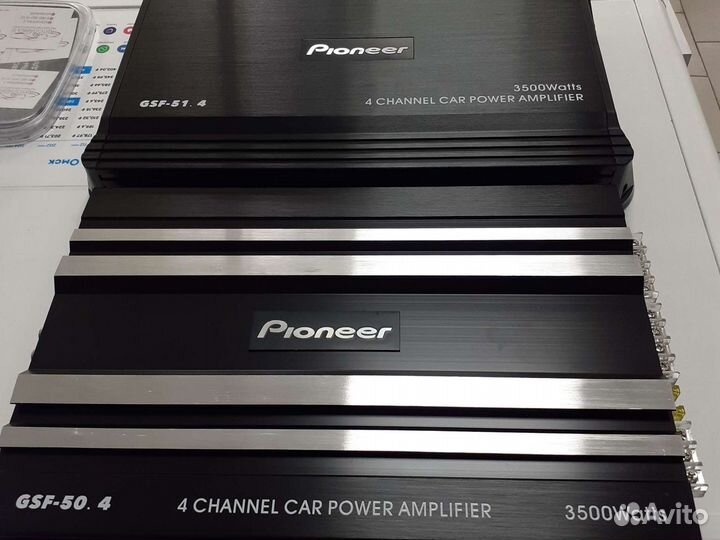 Автомобильный усилитель 4 канала Pioneer 3000 watt