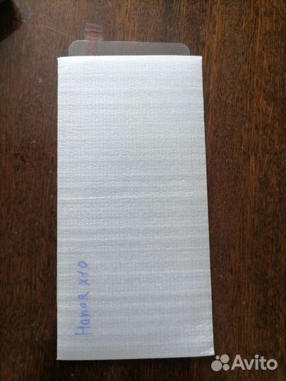 Чехол книжка и защитное стекло honor x 10