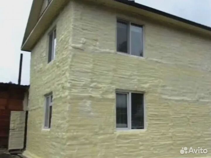 Утепление потолка пенополиуретаном