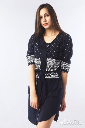 Халат Скандинавия кулирка