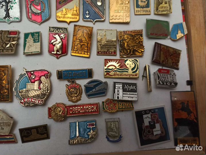 Значки города ссср/гербы городов