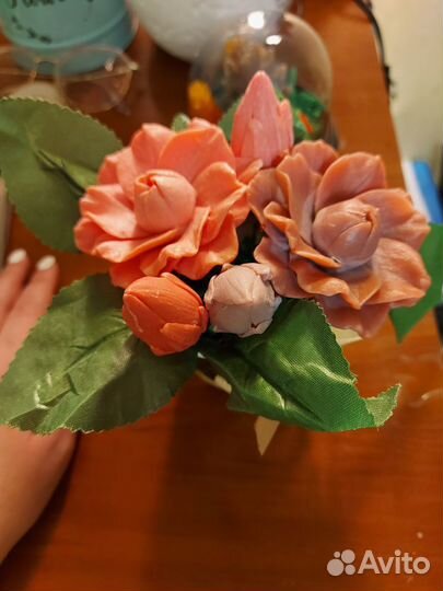 Букеты из мыла ручной работы