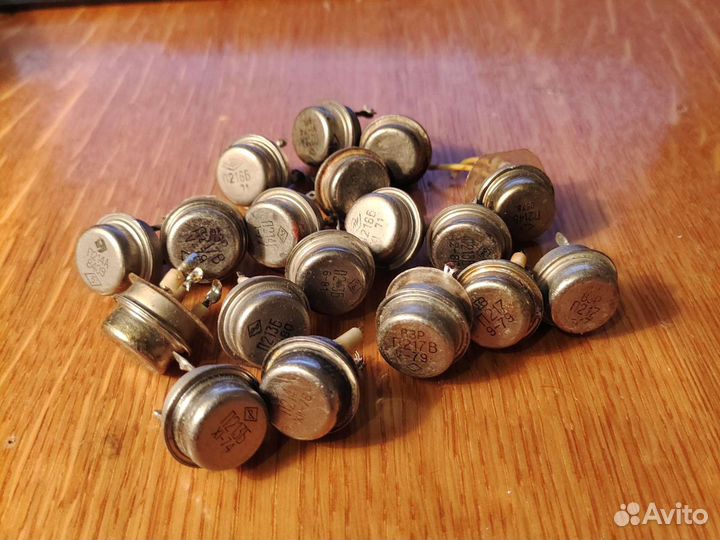 Транзисторы СССР разные (кт, мп, п)