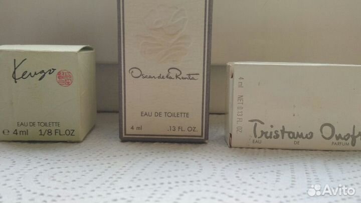 Винтажные миниатюры из личной коллекции