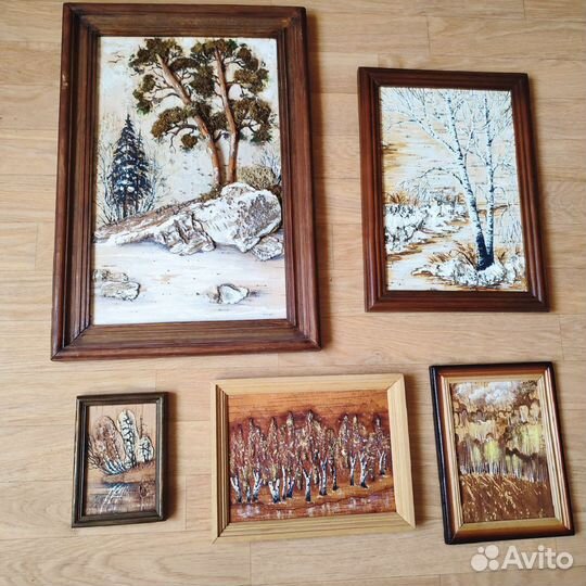 Картина из бересты