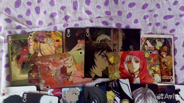 Коллекционные карты по аниме Волчий дождь