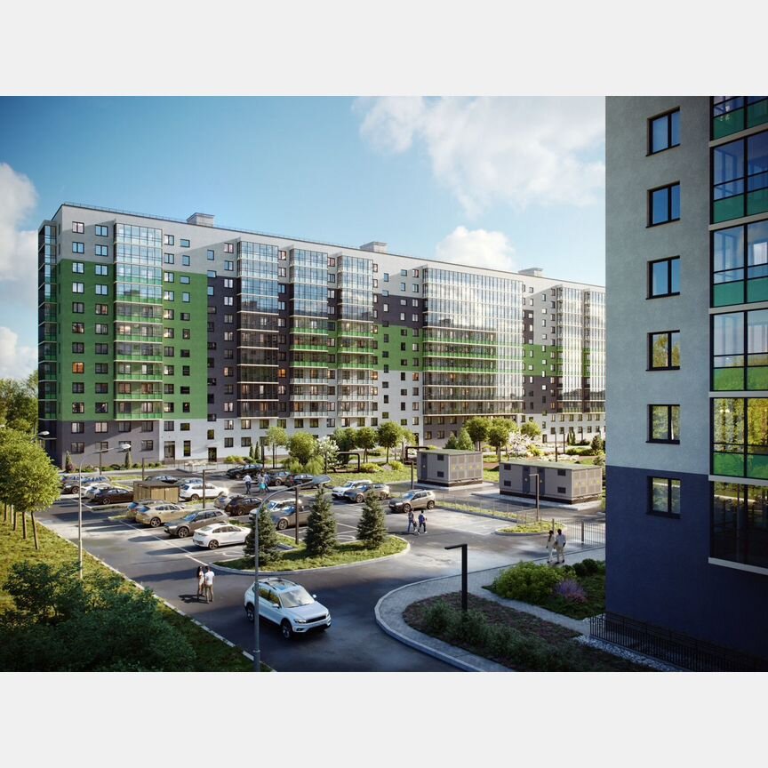 Квартира-студия, 19,6 м², 11/12 эт.