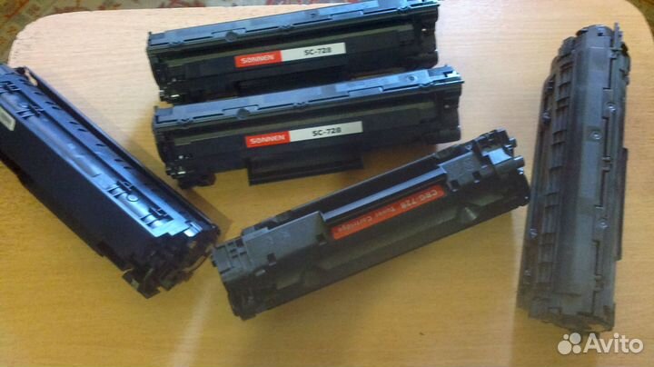 Картриджи лазерный sonnen sc-728 для canon