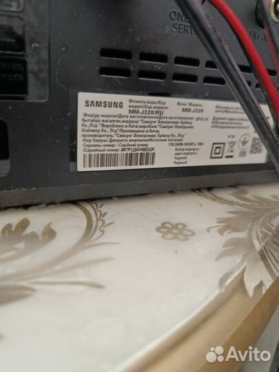 Музыкальный центр samsung MM-J320
