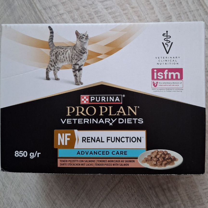 Корм для кошек purina pro plan renal advanced