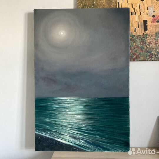 Картина маслом на холсте большая пейзаж