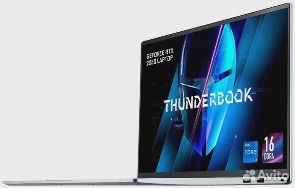 Thunderobot thunderbook 16 gray (jt009fe09ru)