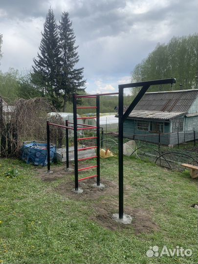 Удачный уличный комплекс воркаут lite