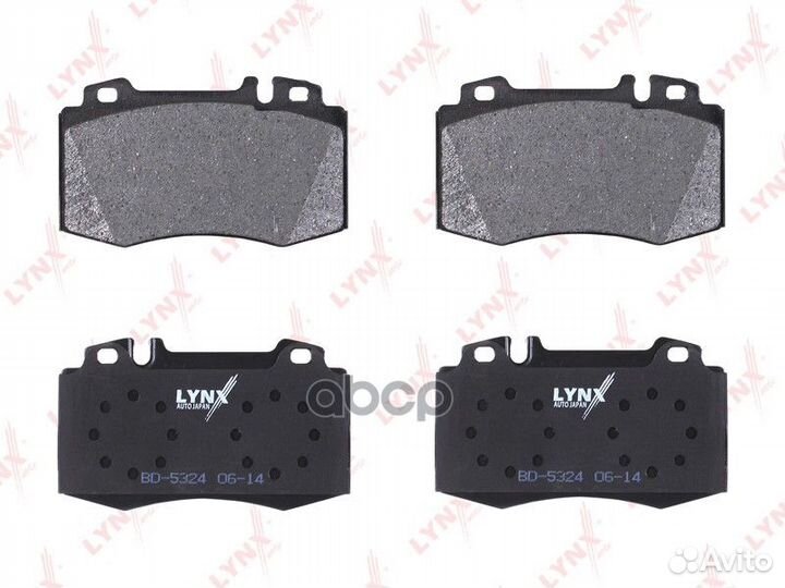 Колодки тормозные дисковые перед mercedes