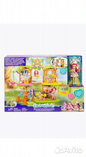 Набор домик игровой Enchantimals Джунгли-кафе