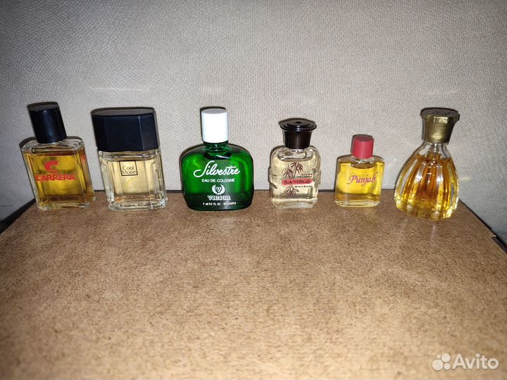 Миниатюры парфюмерии винтаж
