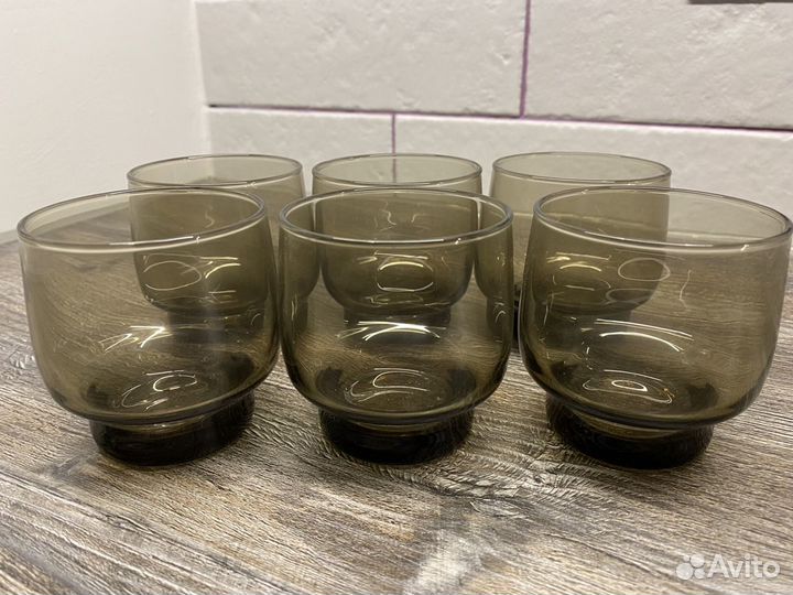 Стаканы новые из набора посуды Arcopal