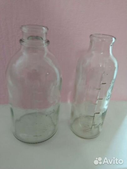 Флаконы стеклянные мерные 500,250,5 мл