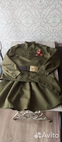 Костюм на девочку 9 мая