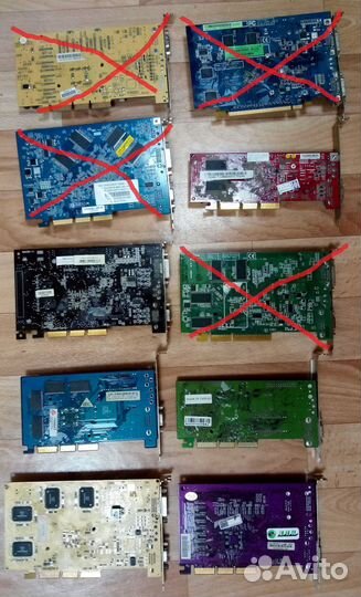 Видеокарты AGP