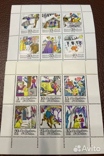 Почтовые марки ГДР