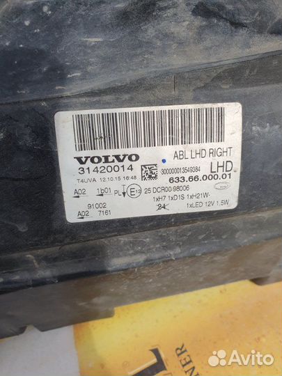Фара передняя правая Volvo Xc70 2013-2016